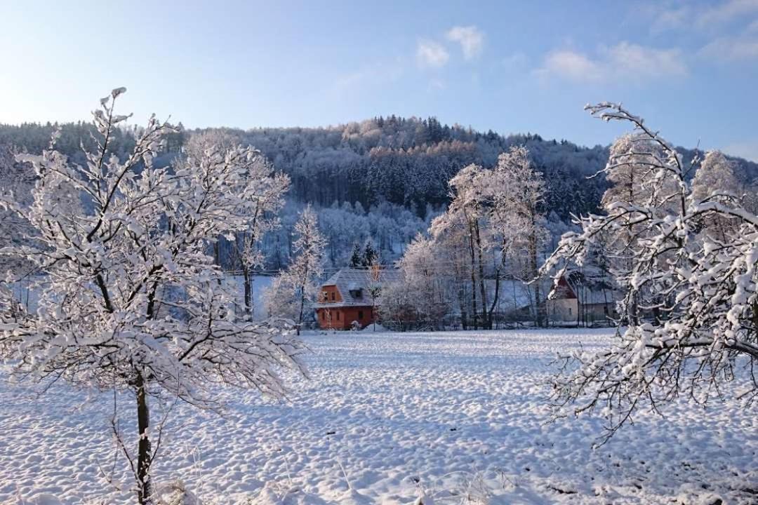 Вілла Roubenka Pod Capim Vrchem Велке Лосіни Екстер'єр фото