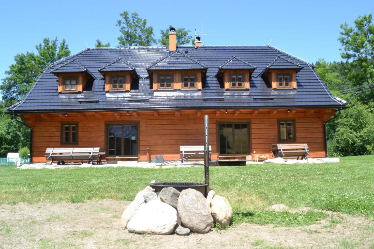 Вілла Roubenka Pod Capim Vrchem Велке Лосіни Екстер'єр фото